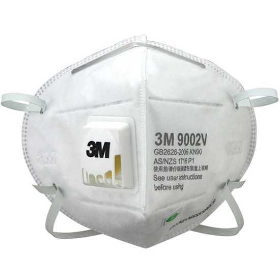 3m9002v立体式防雾霾口罩 (30只装)