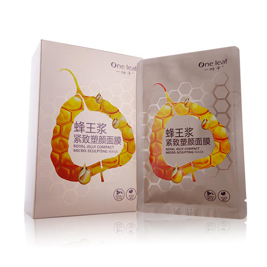 一叶子蜂王浆紧致塑颜面膜