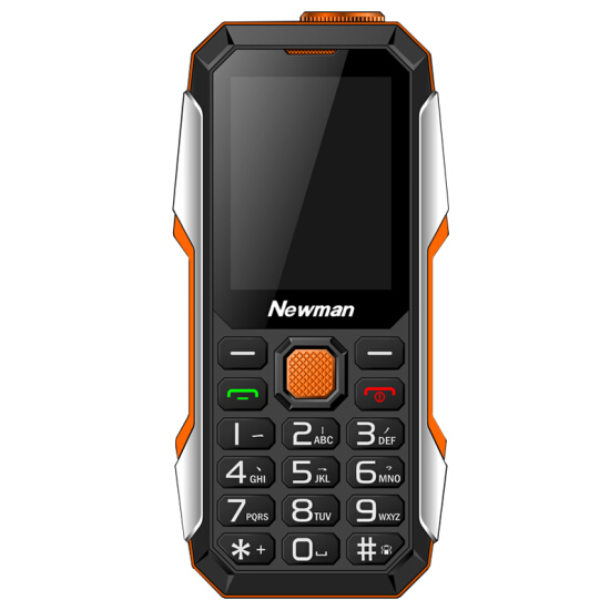 纽曼(newman)v18 移动/联通2g 直板老人手机 三防手机 橙色