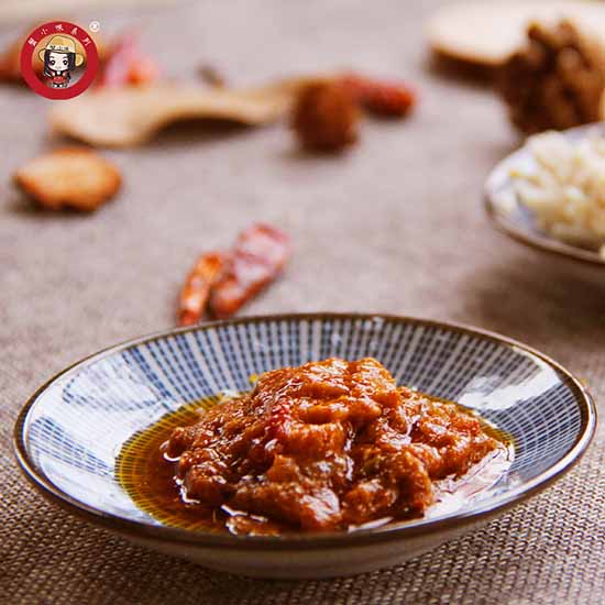 兴化特产蟹小咪系列鱼肉酱刀鱼酱香辣椒酱拌面拌饭酱料鱼肉酱305g
