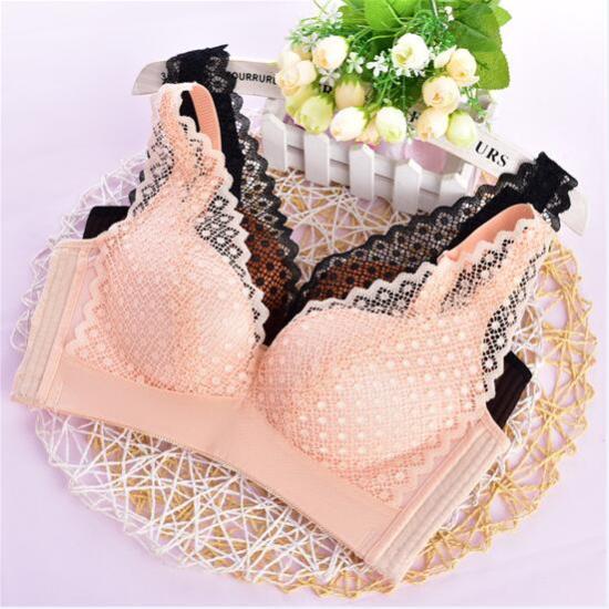 广爱无钢圈美背调整型文胸罩蚕丝镂空背心式女士内衣 - 好享购物微信