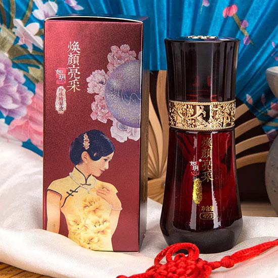 如玥老上海护肤品焕颜亮采珍珠精华液45g/瓶
