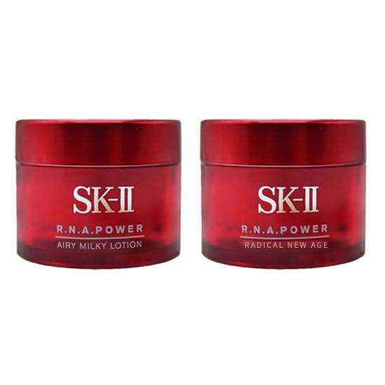SK-II 大红瓶面霜套组中样 清爽型15g+滋润型15g-好享购物官方商城