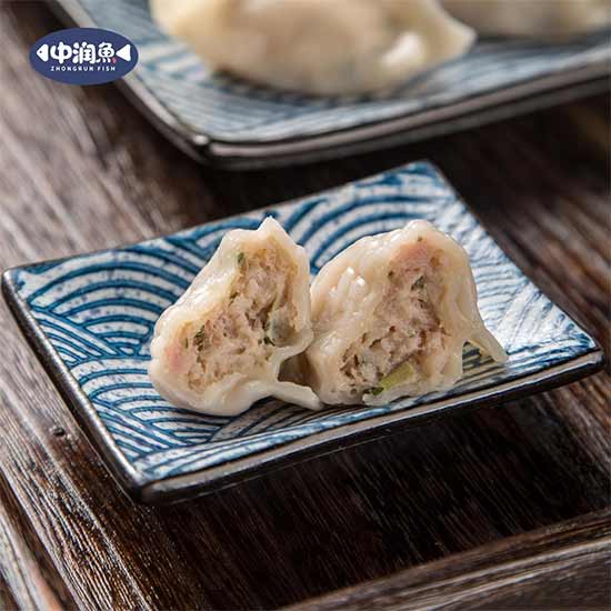 中洋河豚鱼手工馄饨饺子家庭装