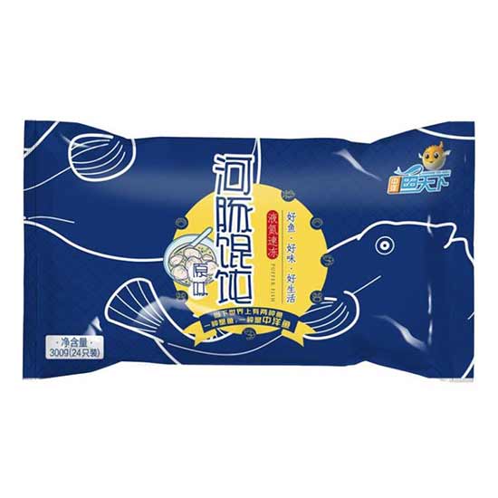 中洋河豚鱼手工馄饨饺子家庭装