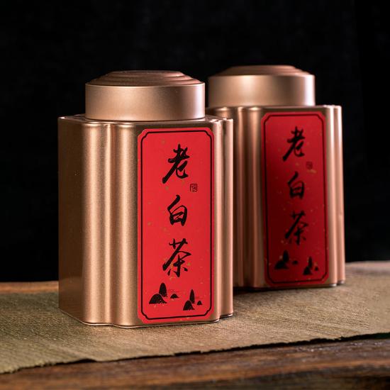 韵杯木箱老白茶尊享组