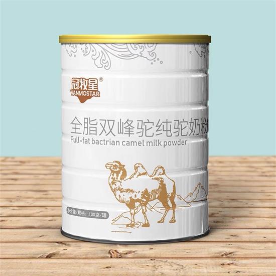 冠牧星全脂纯驼奶粉