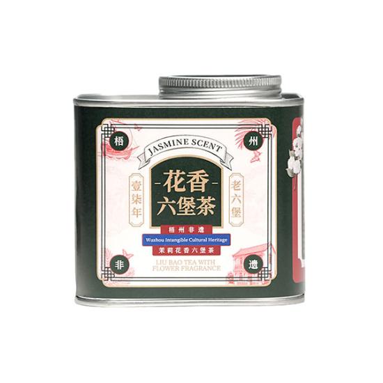 非遗金奖特级花香老六堡茶