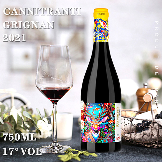 法国康尼天帝酒庄干红葡萄酒