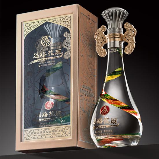 五粮液丝路花雨纪念酒国际版