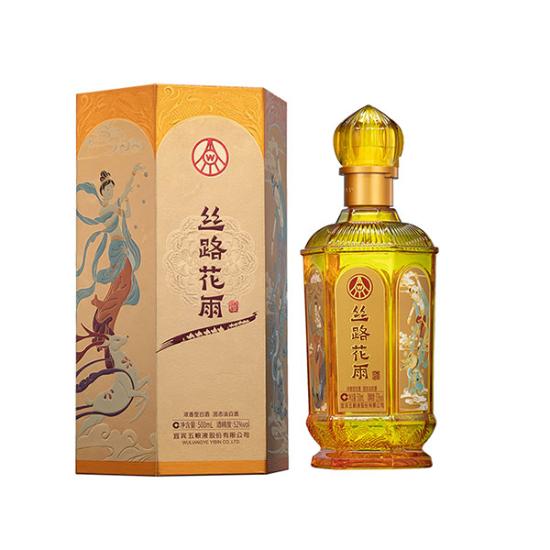 五粮液股份丝路花雨酒