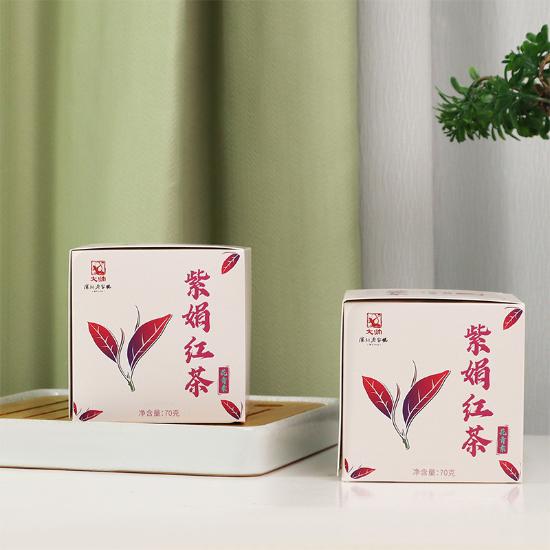 深圳老字号大帅花青素紫娟红茶
