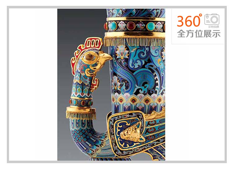 限量版张同禄大师巨作《鸟杯》收藏馈赠