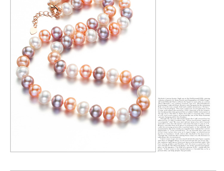 水年华隋珠和璧炫彩珍珠项链