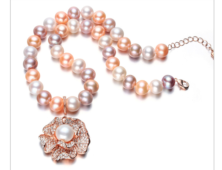 水年华隋珠和璧炫彩珍珠项链